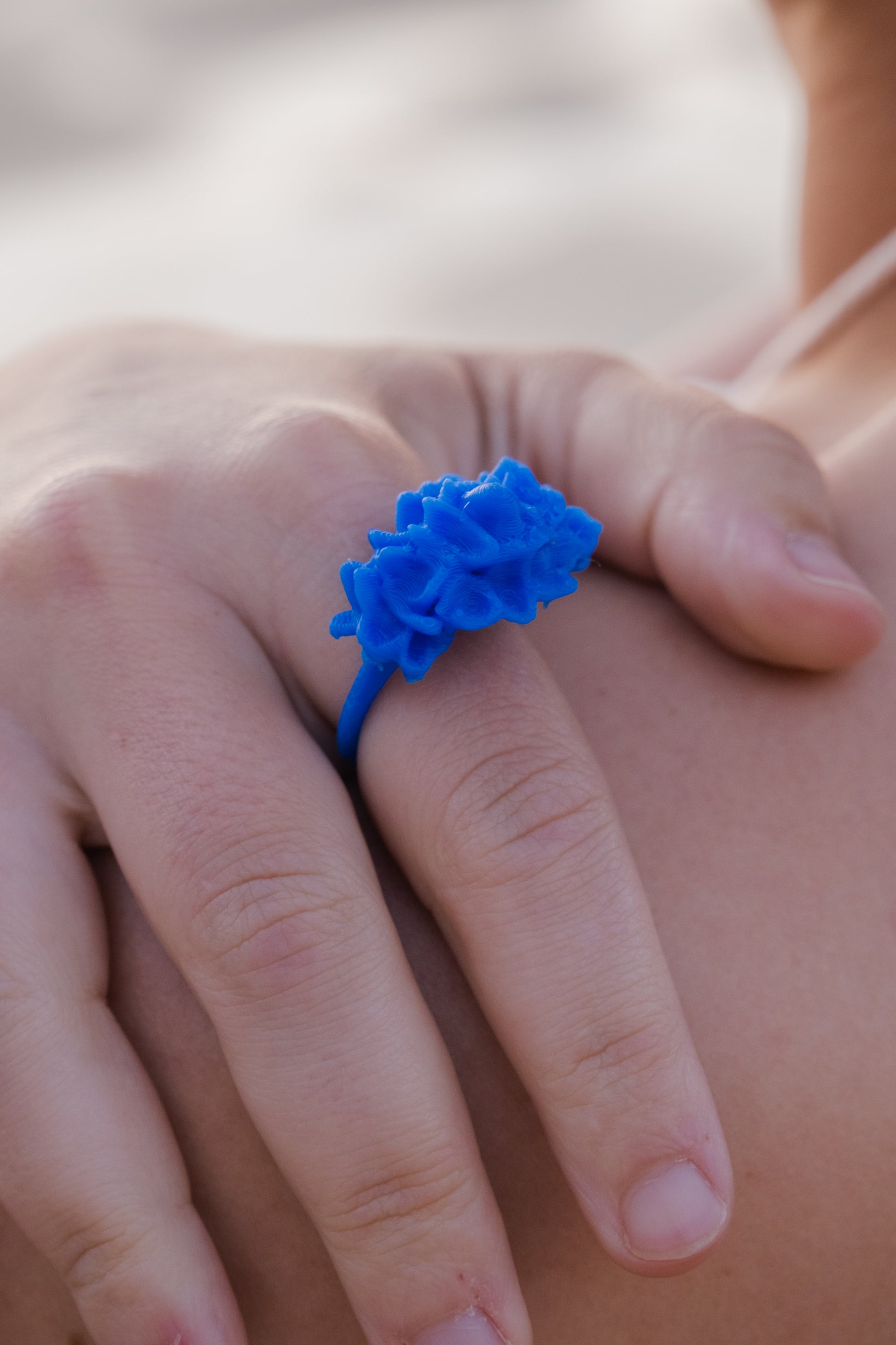 ANILLO AKROPORA AZUL KLEIN