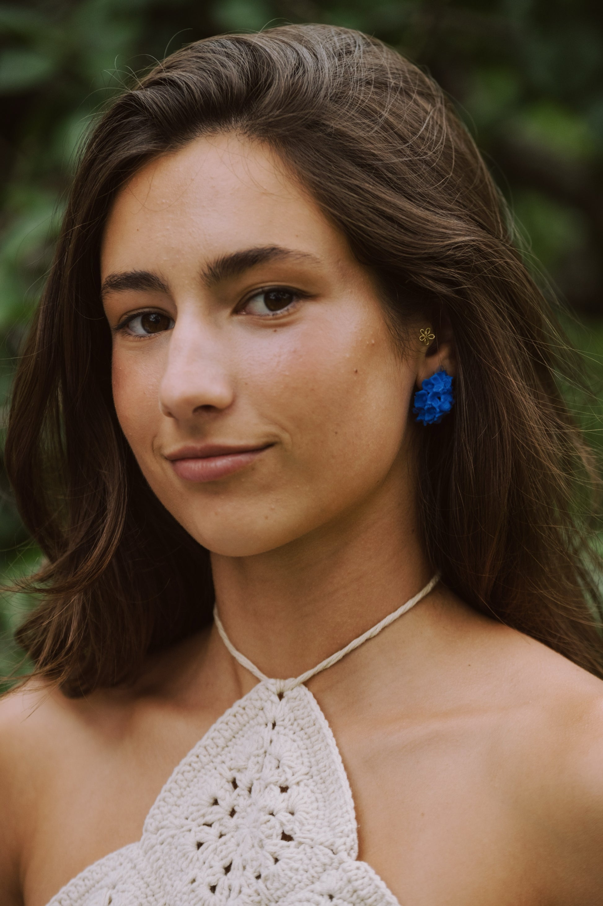 PENDIENTES AKROPORA  AZUL KLEIN