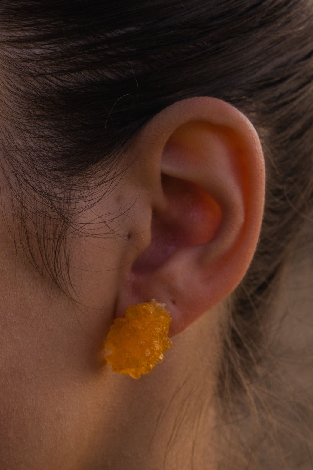 PENDIENTES AKROPORA NARANJA