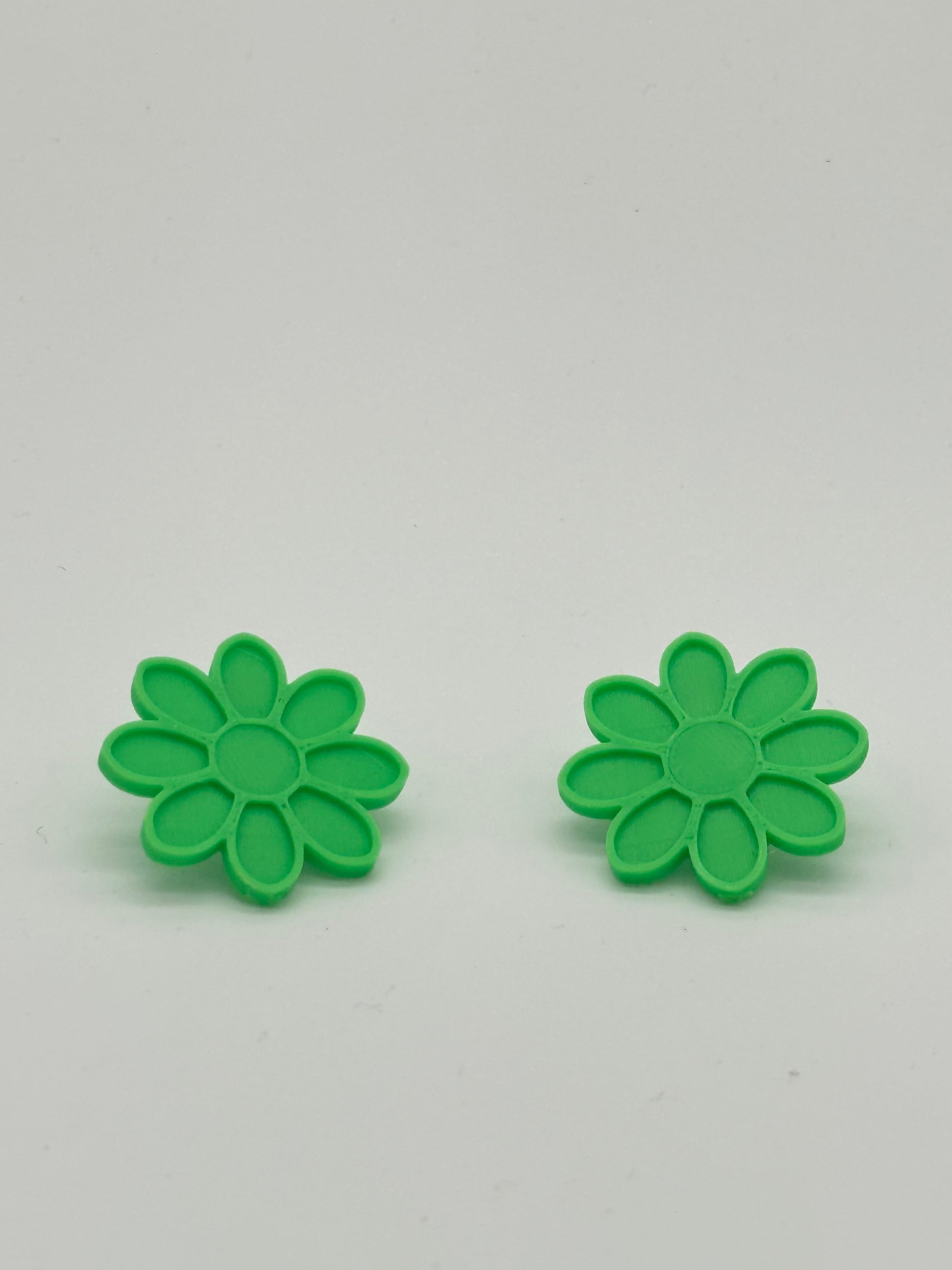 PENDIENTES FUNGIA VERDES