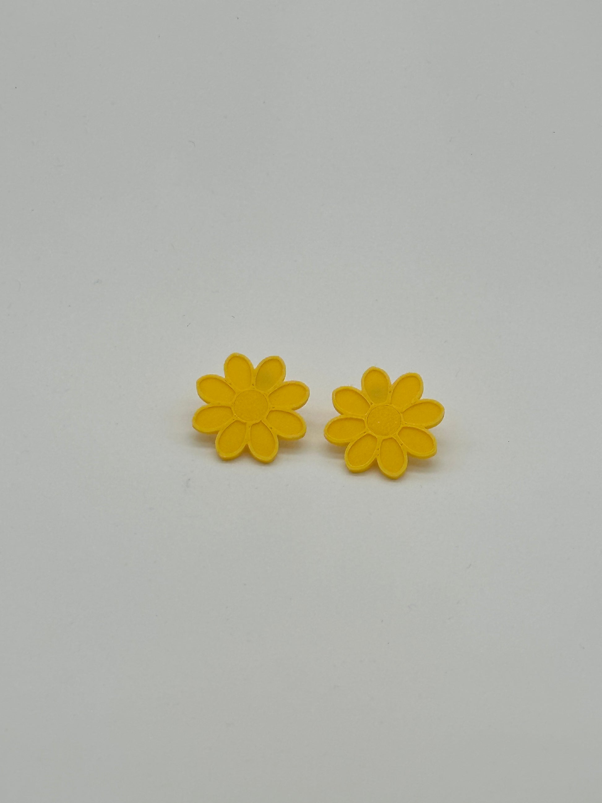 PENDIENTES FUNGIA AMARILLAS