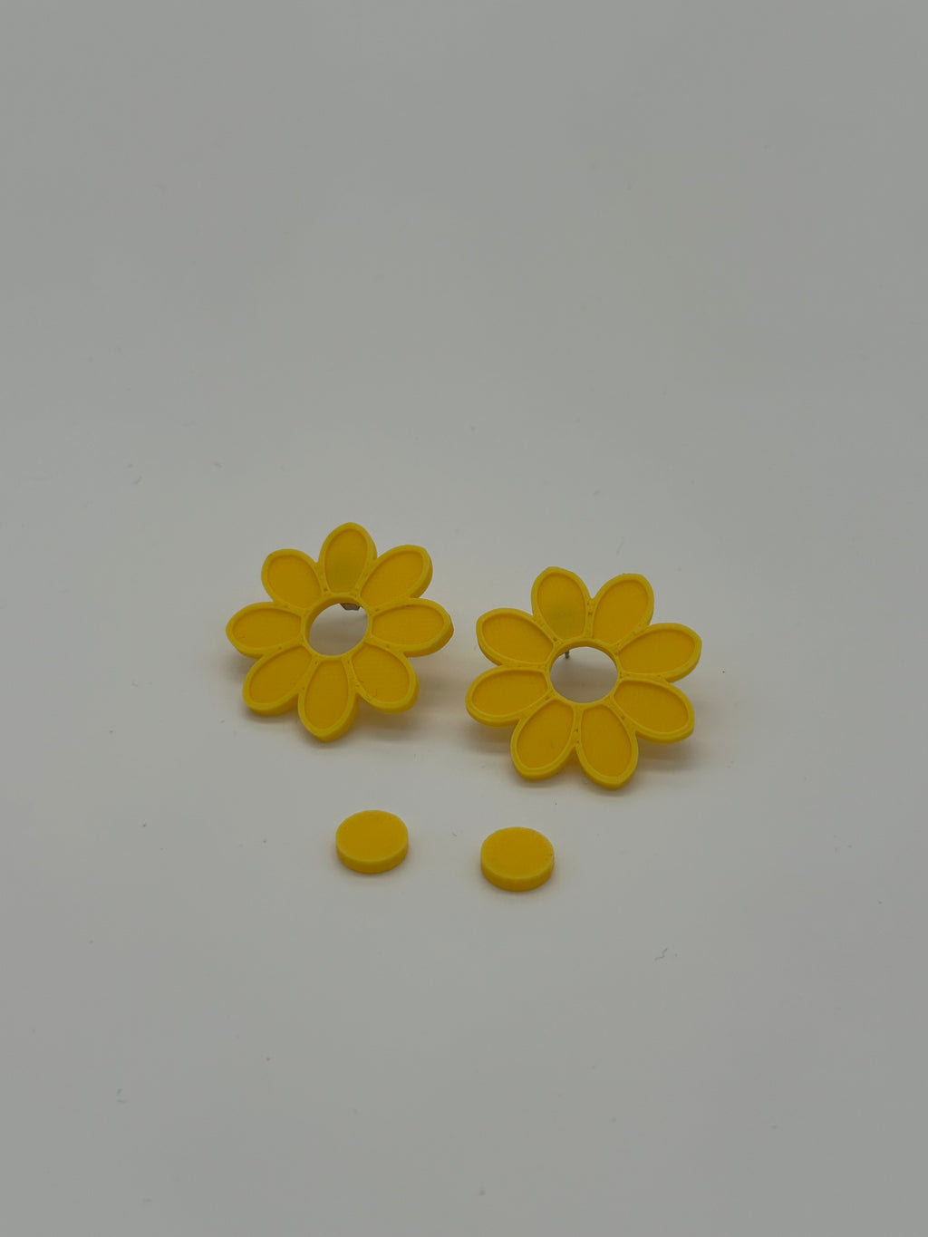 PENDIENTES FUNGIA AMARILLAS