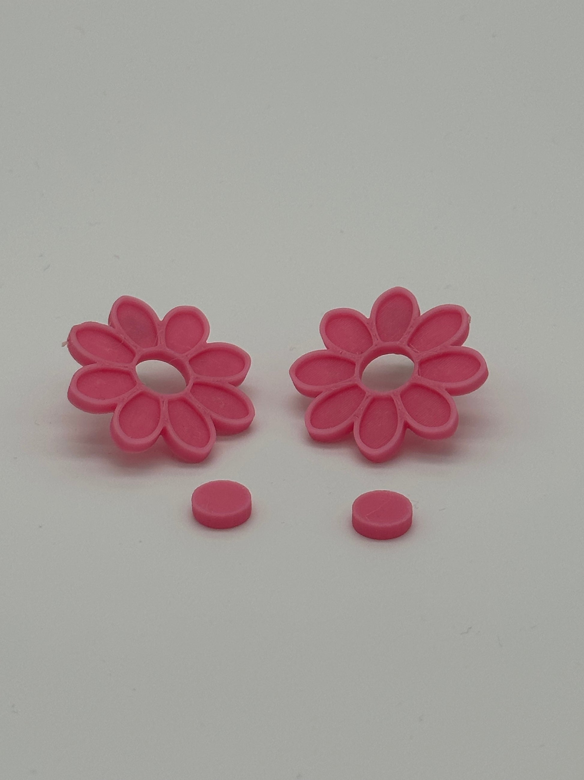 PENDIENTES FUNGIA ROSAS