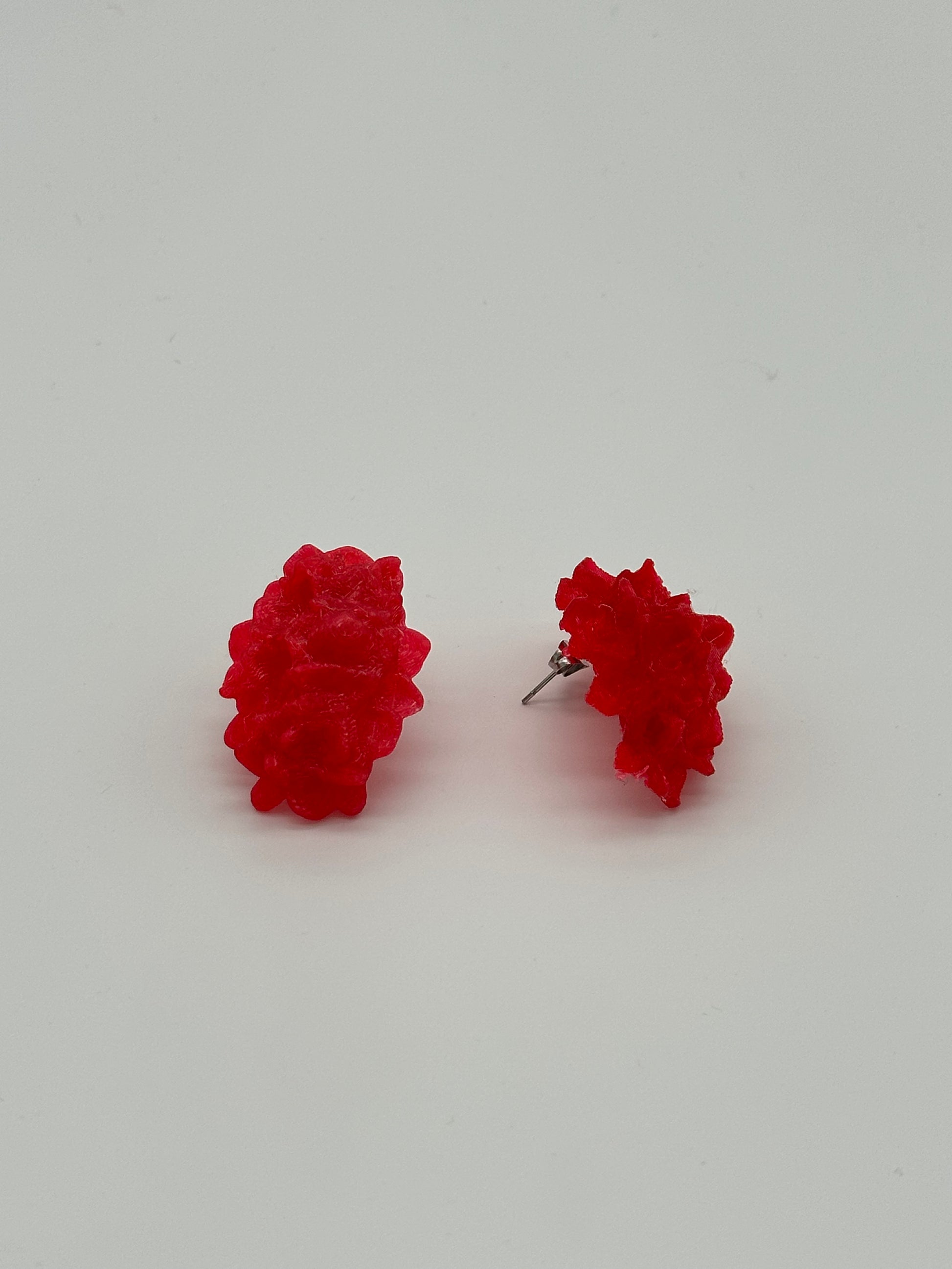 PENDIENTES AKROPORA ROJOS