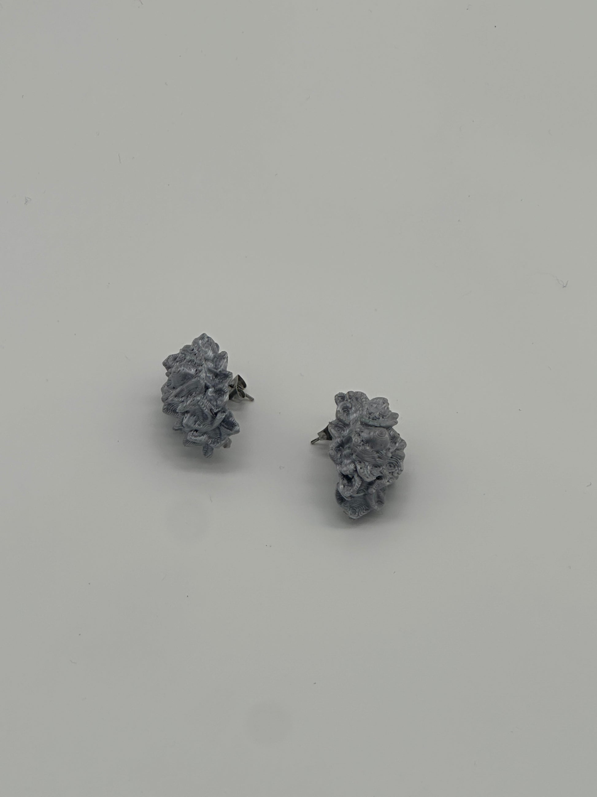 PENDIENTES AKROPORA PLATEADAS M