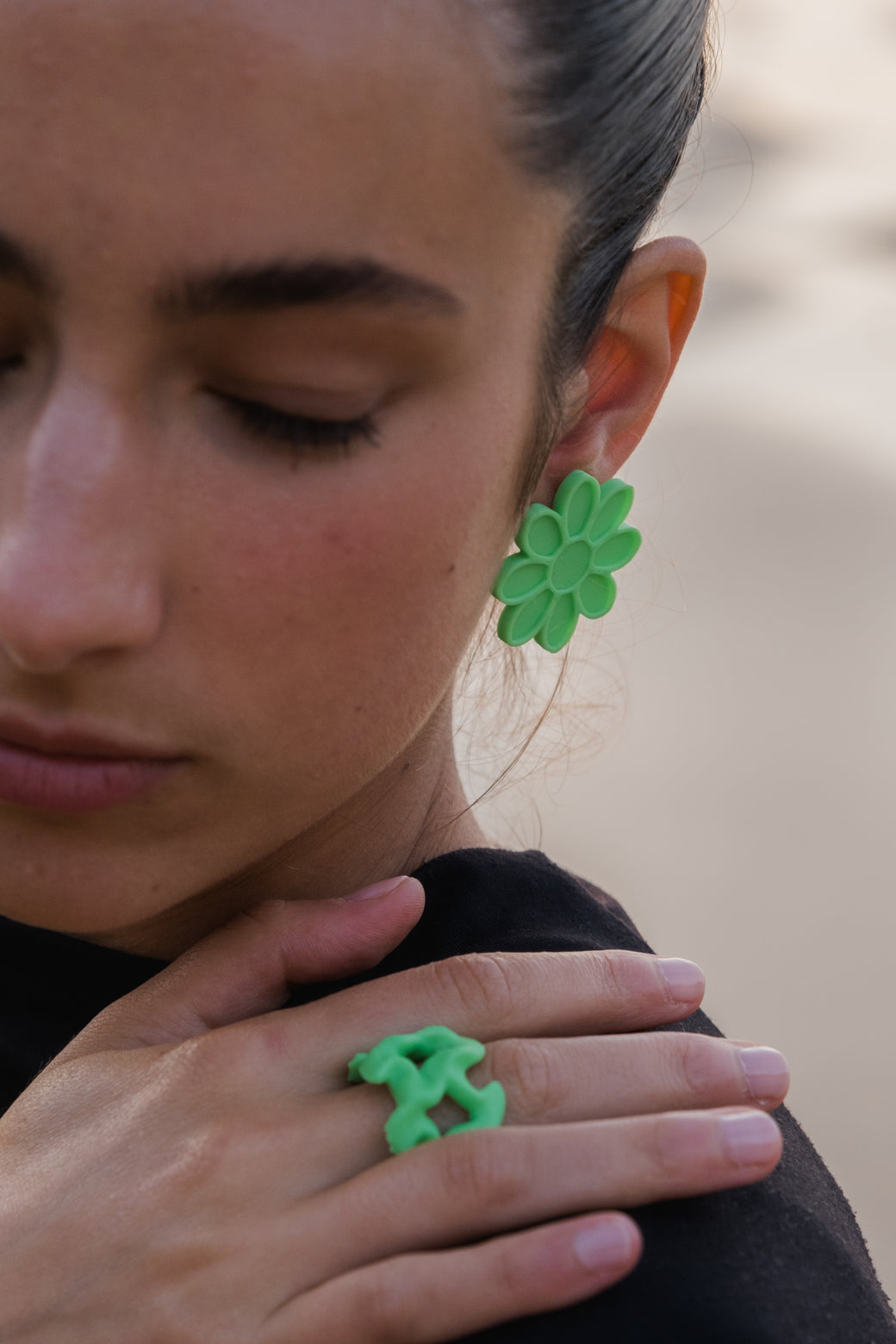 ZOAFLOR ANILLO VERDE