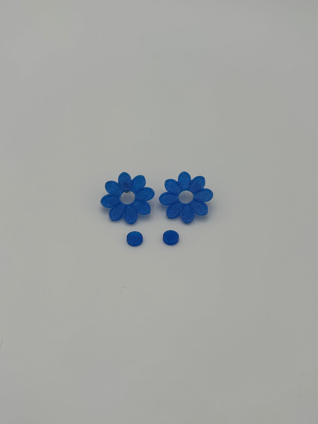 PENDIENTES FUNGIA AZUL KLEIN
