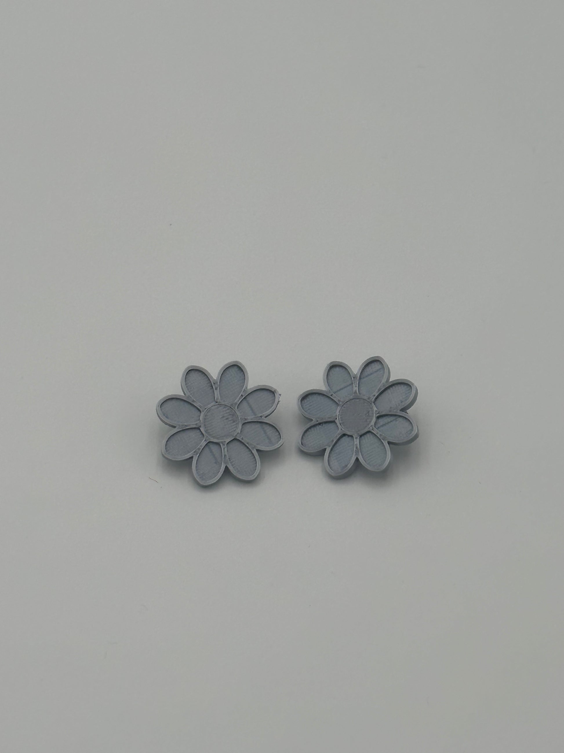 PENDIENTES FUNGIA PLATEADAS