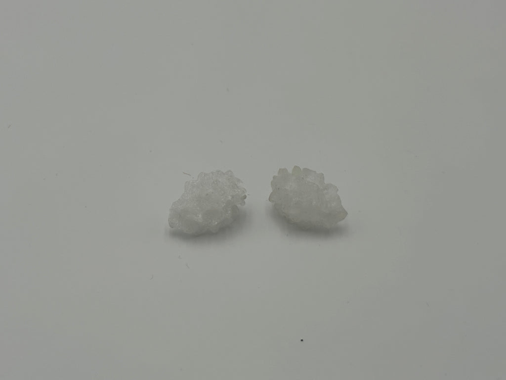 PENDIENTES AKROPORA BLANCAS